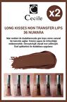 Cecile Long Kisses Lip Gloss 36 X6